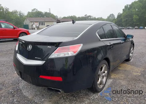 2009 Acura Tl 3.7 z USA, uszkodzony, nr VIN 19UUA96559A003099